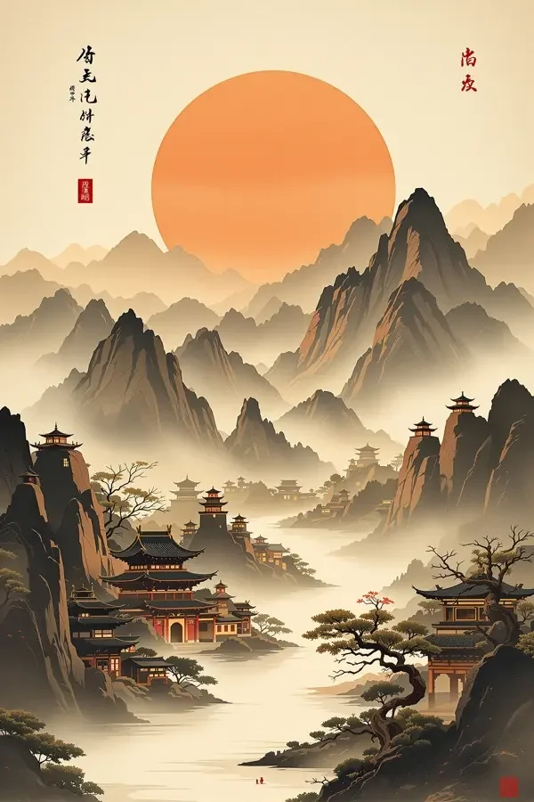 成人AI漫剧 - 锦绣山河录 短剧封面